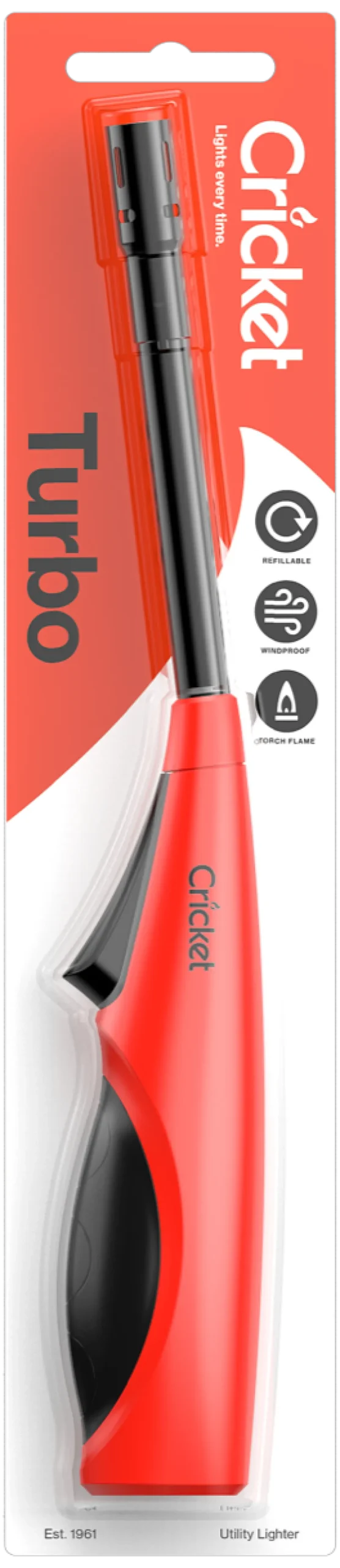 CRICKET Briquet multi-allumeur Fireturbo