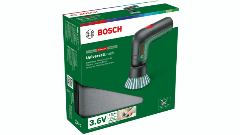 New BOSCH Brosse de nettoyage sans fil UniversalBrush