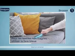 Online STARWAX Brosse en caoutchouc spéciale textile