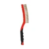 Clearance NORTON Brosse main, manche bi-matière 330x45mm, bois/laiton