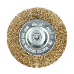 Discount NORTON Brosse Ø 75 pour perceuse, circulaire ondulé, laiton