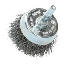 Sale NORTON Brosse Ø 50 pour perceuse, coupe ondulé, acier