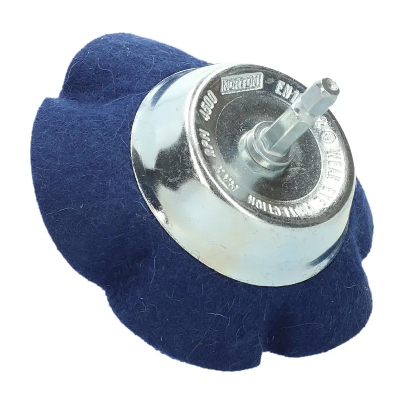 Clearance NORTON Brosse Ø75 pour perceuse, coupe polissage, feutrine
