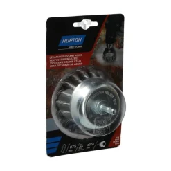 Discount NORTON Brosse Ø 75 pour perceuse, coupe torsadé, acier