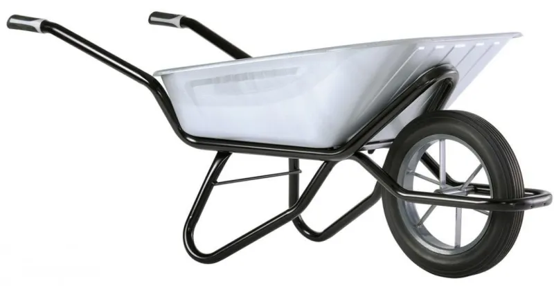 Clearance HAEMMERLIN Brouette Clipso excellium roue pleine galva 100L