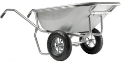 Discount HAEMMERLIN Brouette pro sélect expert twin tout galva 230L