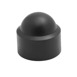Best Cache-écrou polyéthylène D8 noir (x4)
