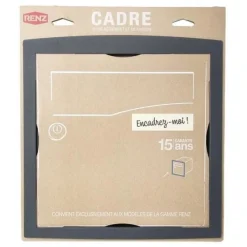 Outlet RENZ Cadre d'encastrement Gris anthracite