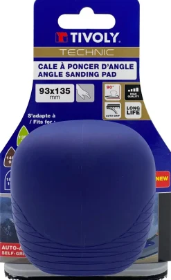 TIVOLY Cale à poncer d'angle Multi 93x135mm Velcro