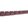 Sale Cales sécables en plastique brun100x20x8mm (x4)
