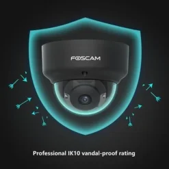 Discount GALLAGHER Caméra de surveillance Poe noir FOSCAM