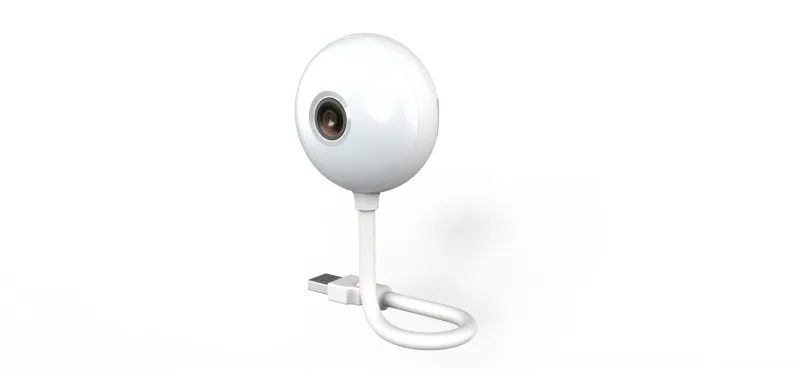 Discount SEMAC Caméra fixe Tuya USB-A 2K avec veilleuse