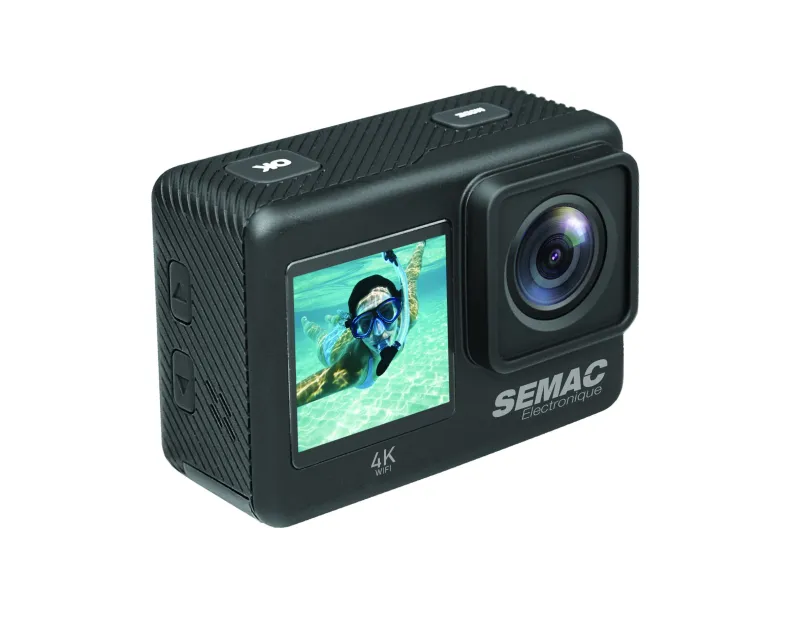 Online SEMAC Caméra Sport 4K Wifi étanche + carte SD 32Go