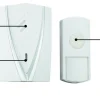 Online Carillon sans fil 100 m blanc