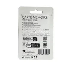 Best SEMAC Carte mémoire micro SD 64 GO