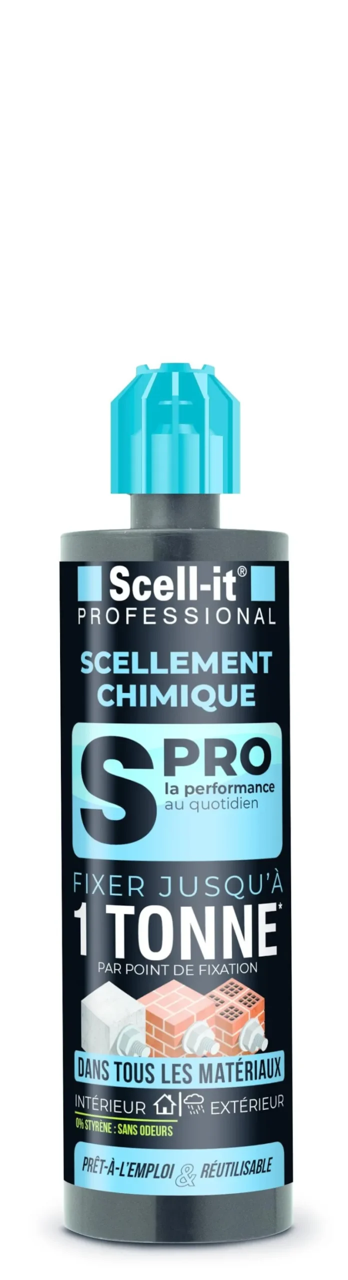 Outlet Cartouche chimique 160ml + 2 buses