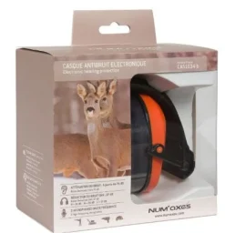 Sale NUM'AXES Casque antibruit électronique CAS1034 orange