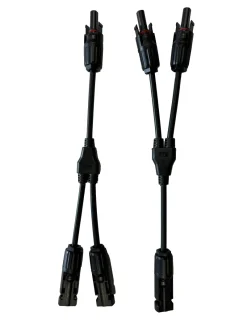 Sale MECAFER Câble en Y MC4 (x2)