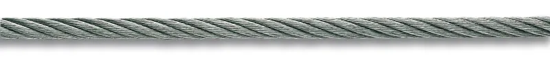 Outlet CHAPUIS Câble gainé PVC âme métallique Ø1 mm - Vendu au mètre