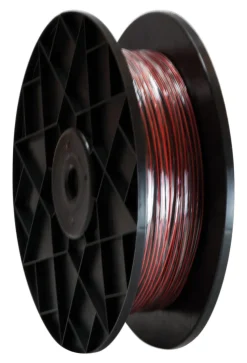 Clearance ZENITECH Câble HI-FI 2 conducteurs 0,75 mm² rouge/noir - Vendu au ml