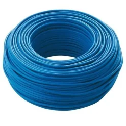 Sale ELECTRALINE Câble H07 V-R Bleu 16mm - Vendu au mètre