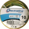Discount ELECTRALINE Câble H07 VU vert/jaune 1,5mm 10M