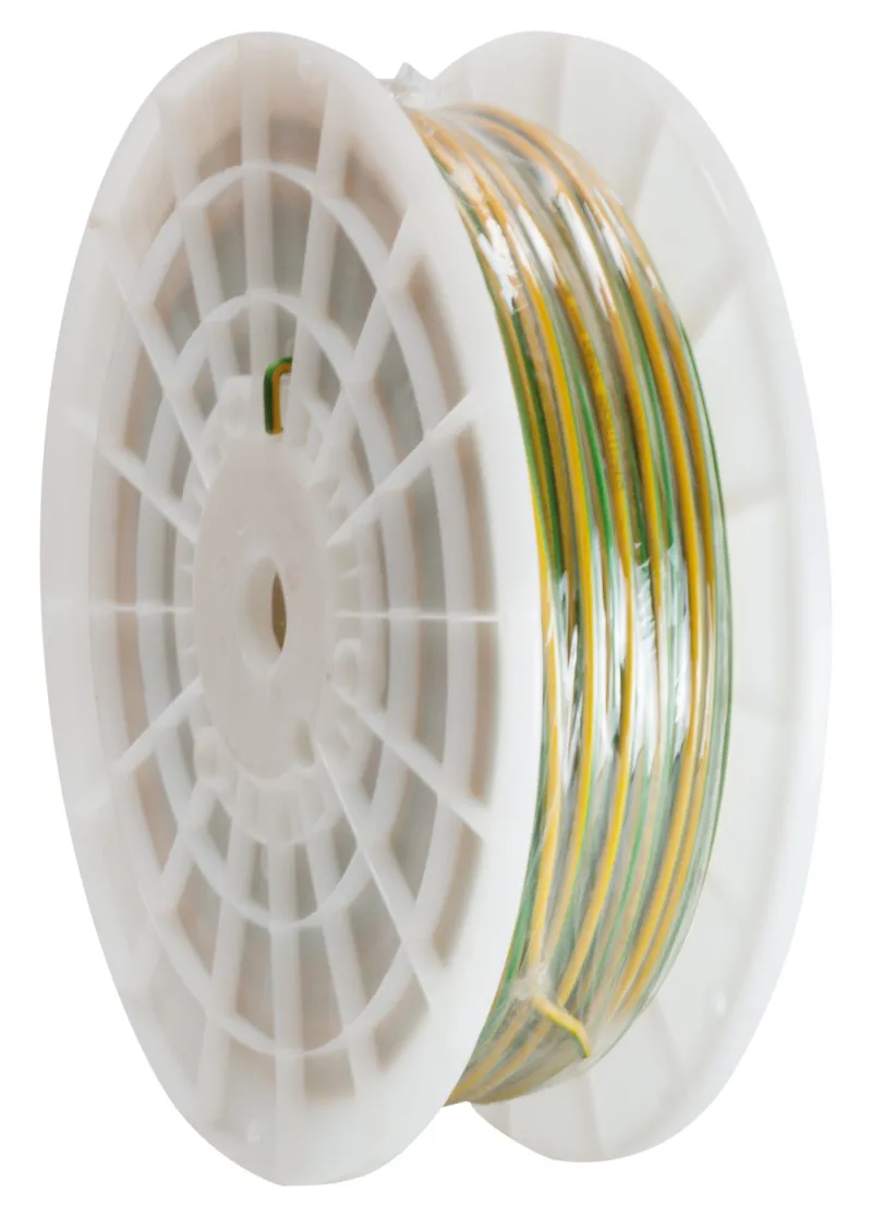 New ZENITECH Câble électrique H07V-R 16mm² vert - Vendu en ml