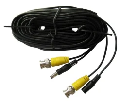 Hot Câble 50 m vidéo + alimentation pour caméra