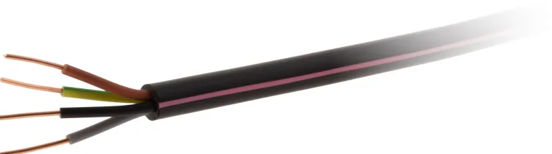 ZENITECH Câble rigide 4G1,5 mm² - Vendu au ml