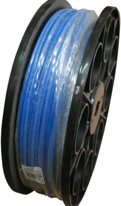 New ELECTRALINE Câble rt Ho7 1X10 Bleu - Vendu au mètre