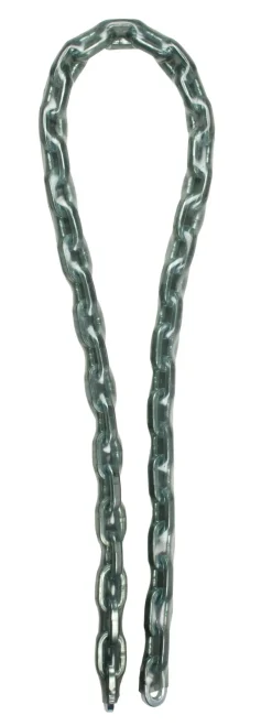 Sale Chaîne en acier cémenté couverture vinyle 1m x Ø8mm