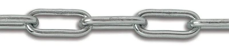 Clearance CHAPUIS Chaîne soudée maille longue Ø5mm - Vendu au mètre