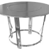 Discount TEN Chapeau plat inox n°2 Ø139/153mm