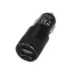 Hot Chargeur allume cigare 2 USB 12/24V
