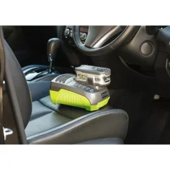 New RYOBI Chargeur de voiture 1,8 A Lithium-Ion 18 V ONE+