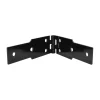 Online Charnière à congé acier époxy noir 250x40mm (x1)