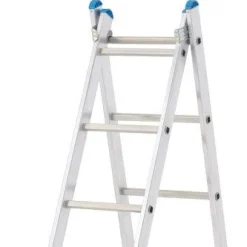 Discount ARTUB Échelle transformable aluminium 2x8 2,27/3,67m Brico