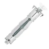 Discount Cheville corps creux acier zingué M4 + vis TF blanc (x12)