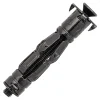 Cheville corps creux acier zingué M5 + vis TF noir (x12)