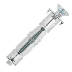Outlet Cheville corps creux acier zingué M6 + vis TF acier (x12)