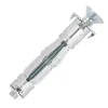 Clearance Cheville corps creux acier zingué M5 + vis TF acier (x12)