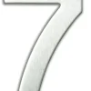 Best Chiffre adhésif N°7 en acier inoxydable H.9,5 cm