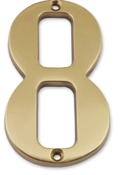 New CHAPUIS Chiffre en laiton massif N°8 H.97mm