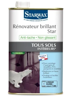 STARWAX Cire protection brillante sols 1L