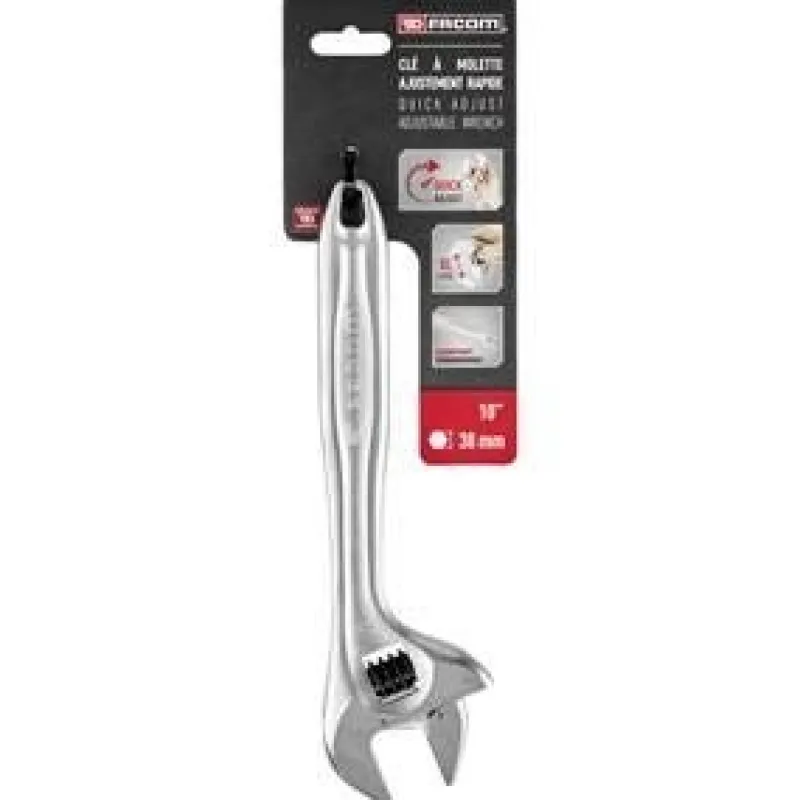 Hot FACOM Clé à molette à réglage rapide 10"