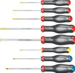 New FACOM Coffret de 8 tournevis Protwist