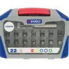 New TIVOLY Coffret embouts de vissage TORSION 22 pièces