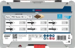 Best BOSCH PROFESSIONAL Coffret 6 fraises mixtes 8mm
