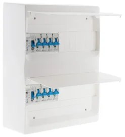 Online ZENITECH Coffret 2 rangées 26 modules équipé blanc