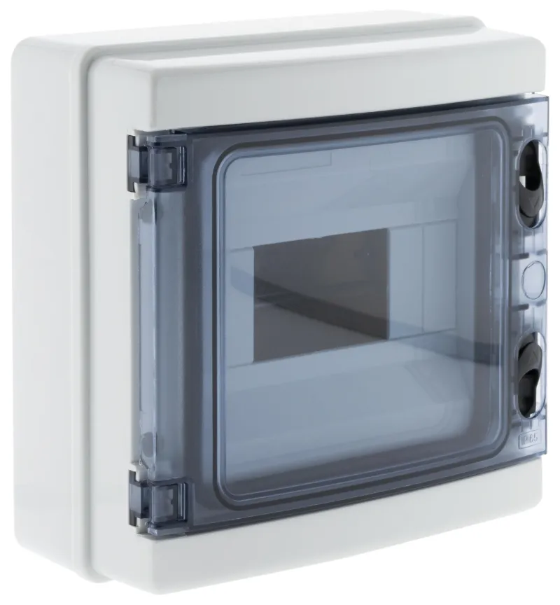 New ZENITECH Coffret étanche 12 saillie IP65 blanc/gris